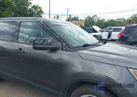 2017 Ford Police Interceptor из США, поврежденный, VIN 1FM5K8AR5HGC26853